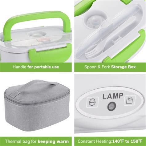 electric heating lunch box fred meyer|electric lunch boxes reviews.